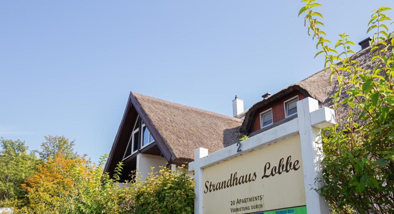 Ferienwohnung Sanddorn - Strandhaus Lobbe Esterno foto