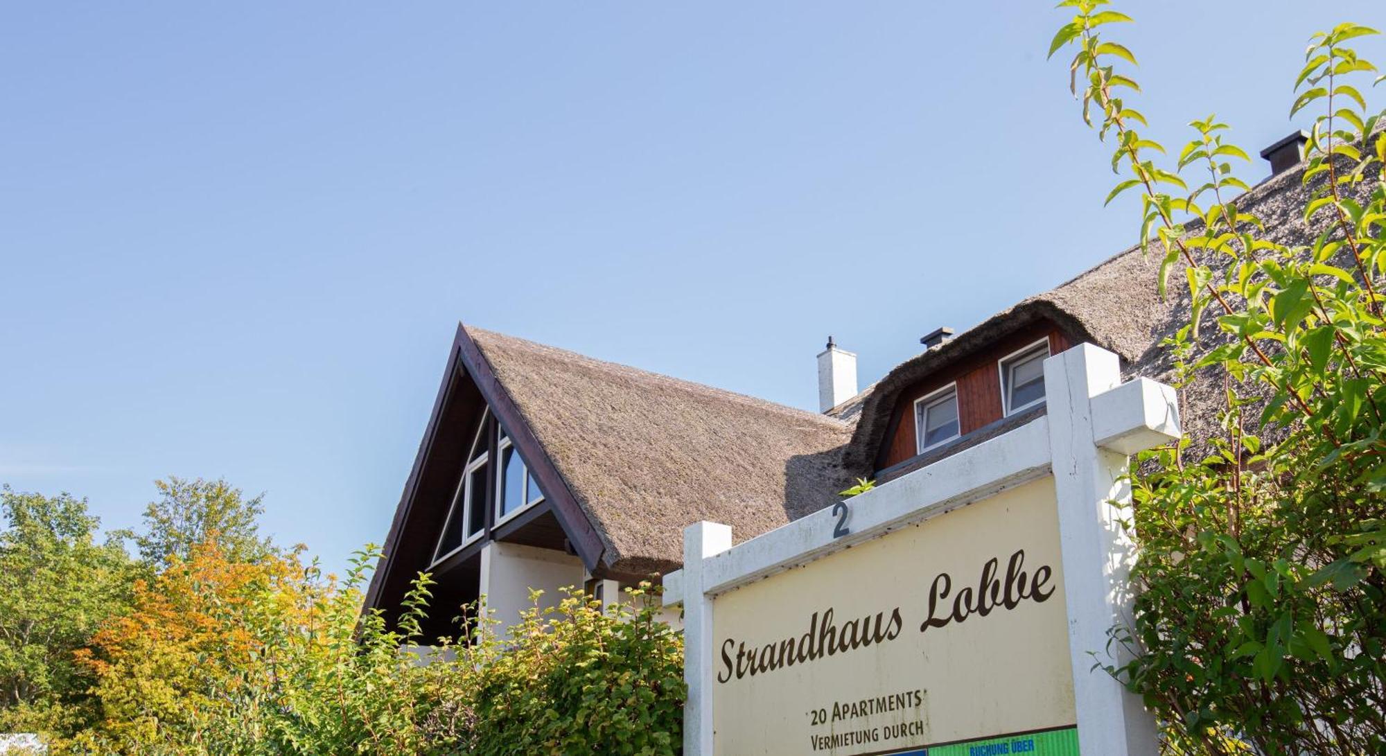 Ferienwohnung Sanddorn - Strandhaus Lobbe Esterno foto