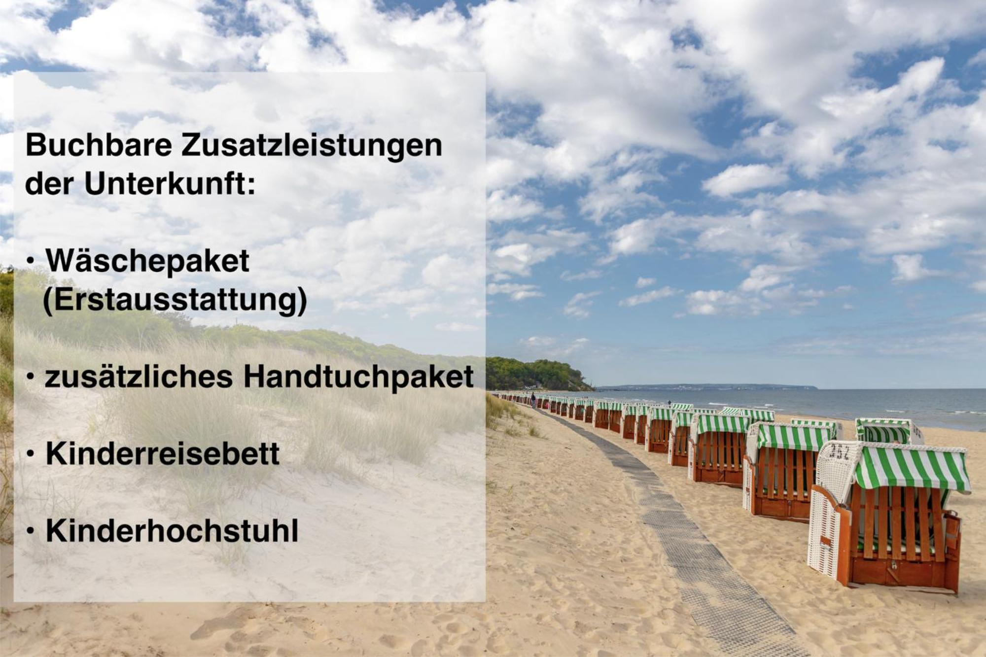 Ferienwohnung Sanddorn - Strandhaus Lobbe Esterno foto
